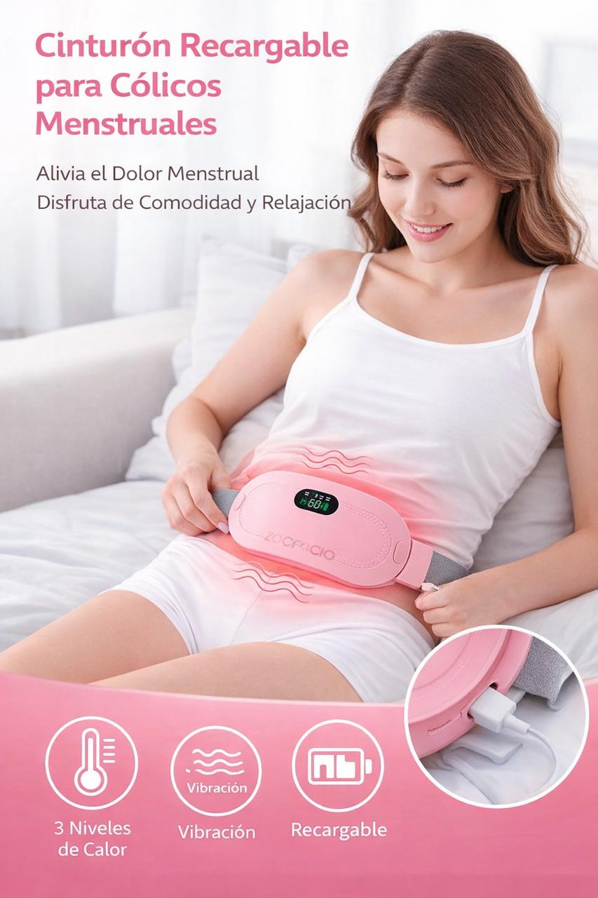 Cinturon de colicos recargable